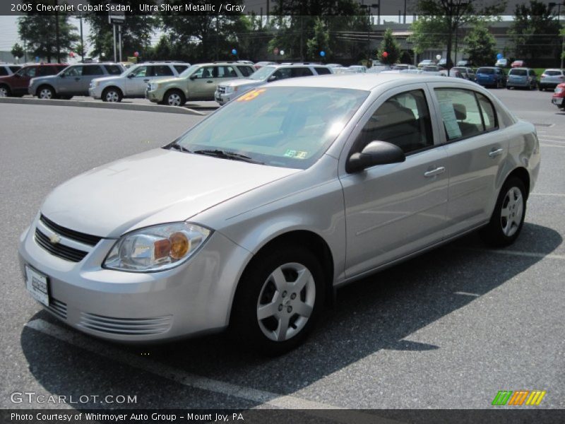 Ultra Silver Metallic / Gray 2005 Chevrolet Cobalt Sedan
