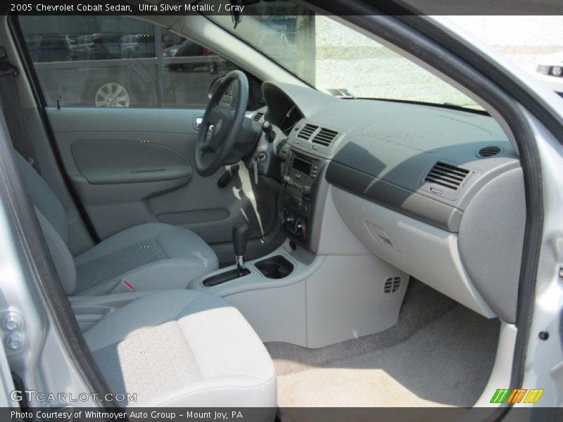 Ultra Silver Metallic / Gray 2005 Chevrolet Cobalt Sedan