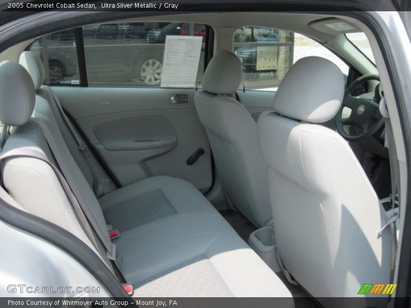 Ultra Silver Metallic / Gray 2005 Chevrolet Cobalt Sedan