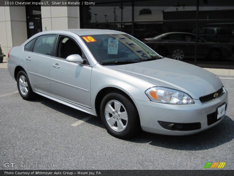Silver Ice Metallic / Ebony 2010 Chevrolet Impala LT