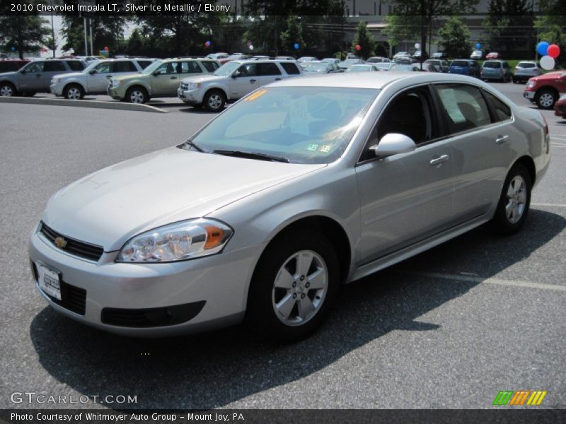 Silver Ice Metallic / Ebony 2010 Chevrolet Impala LT