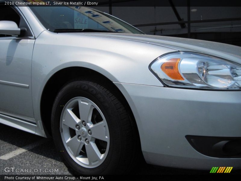 Silver Ice Metallic / Ebony 2010 Chevrolet Impala LT