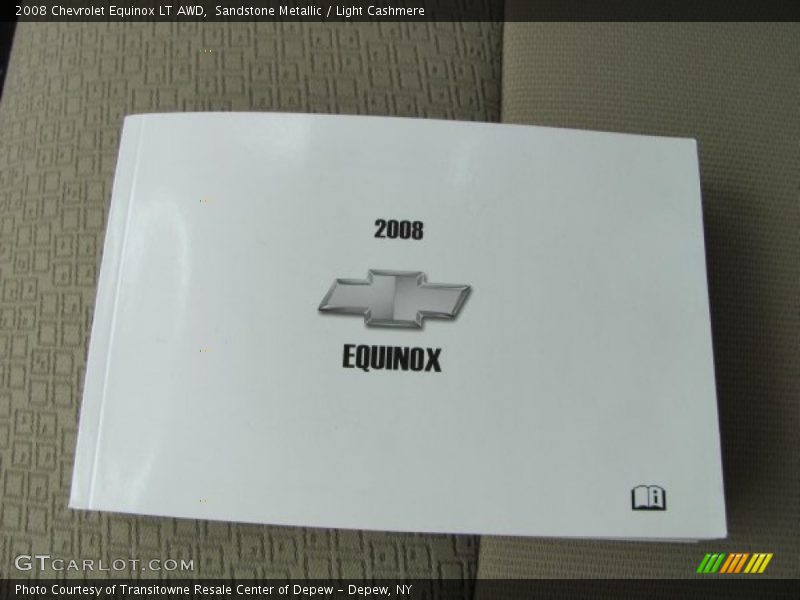 Sandstone Metallic / Light Cashmere 2008 Chevrolet Equinox LT AWD
