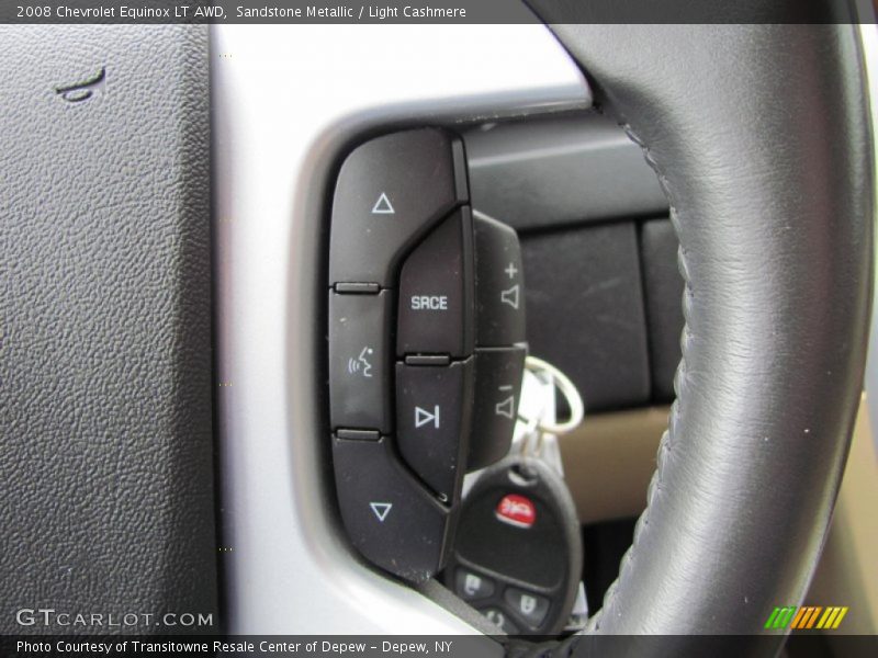 Sandstone Metallic / Light Cashmere 2008 Chevrolet Equinox LT AWD