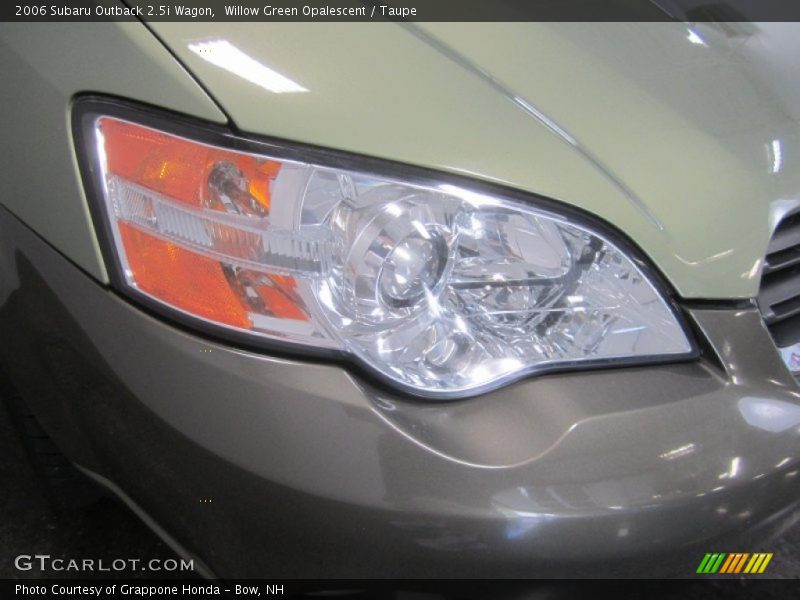 Willow Green Opalescent / Taupe 2006 Subaru Outback 2.5i Wagon