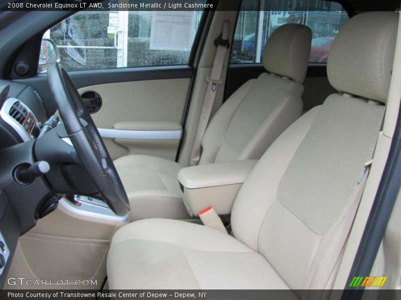Sandstone Metallic / Light Cashmere 2008 Chevrolet Equinox LT AWD
