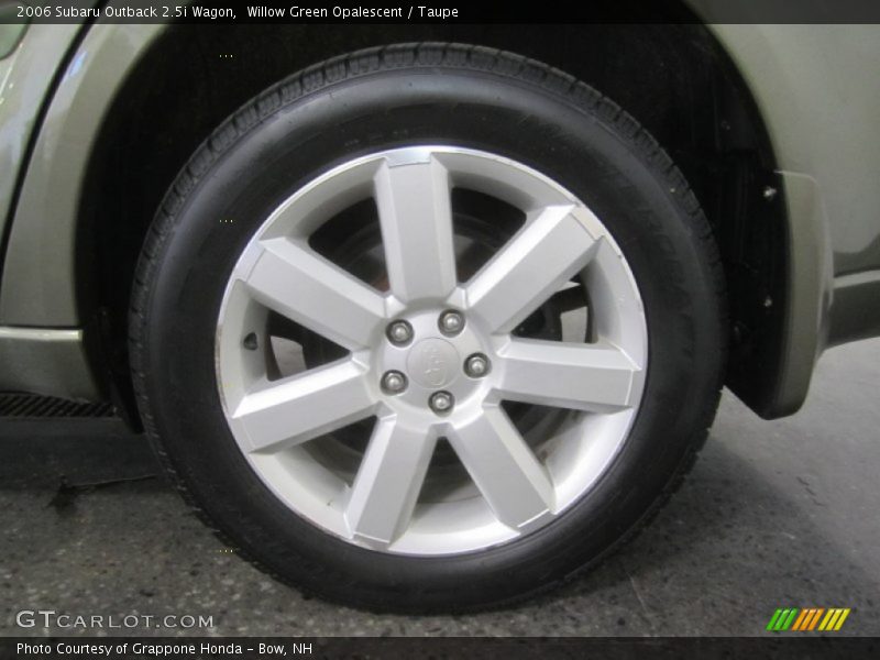 Willow Green Opalescent / Taupe 2006 Subaru Outback 2.5i Wagon