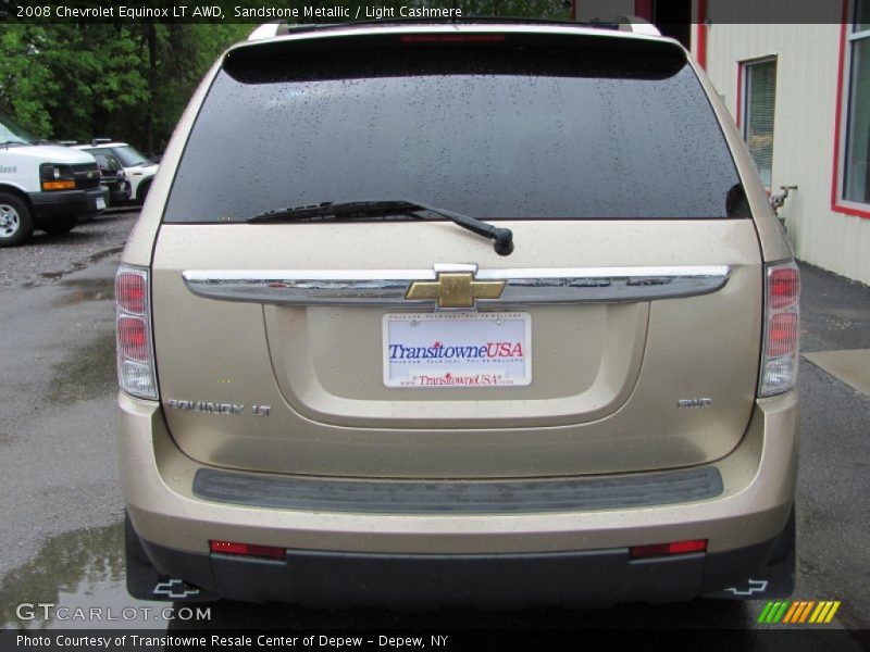 Sandstone Metallic / Light Cashmere 2008 Chevrolet Equinox LT AWD