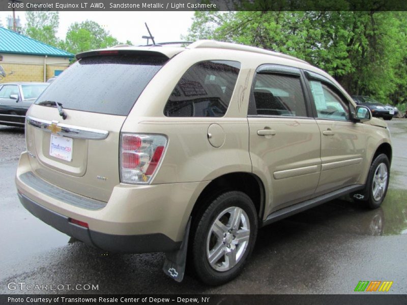 Sandstone Metallic / Light Cashmere 2008 Chevrolet Equinox LT AWD