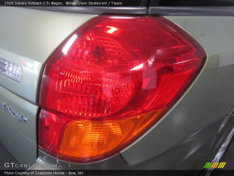 Willow Green Opalescent / Taupe 2006 Subaru Outback 2.5i Wagon