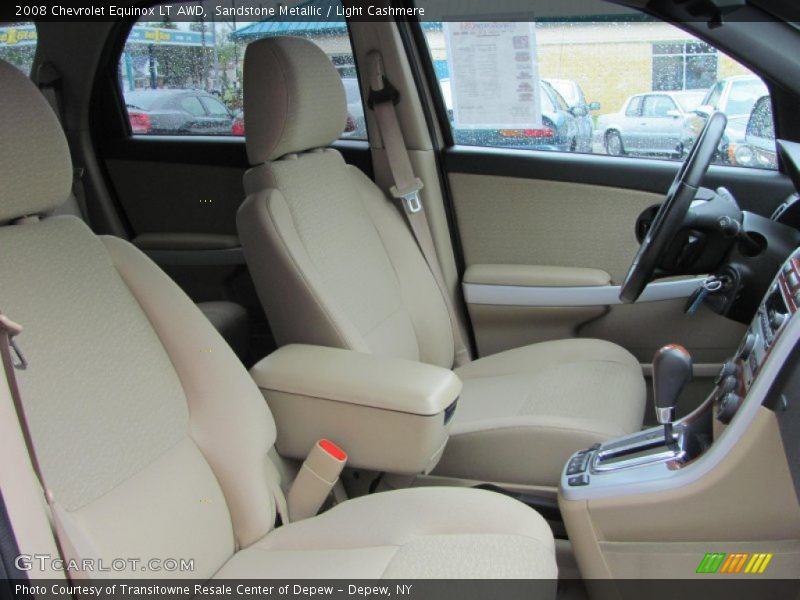 Sandstone Metallic / Light Cashmere 2008 Chevrolet Equinox LT AWD