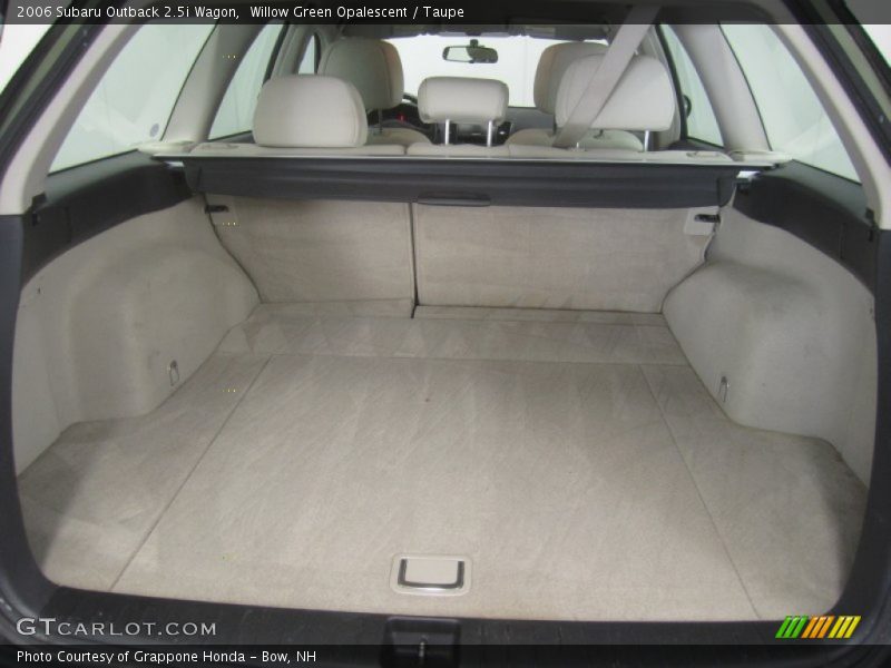 Willow Green Opalescent / Taupe 2006 Subaru Outback 2.5i Wagon