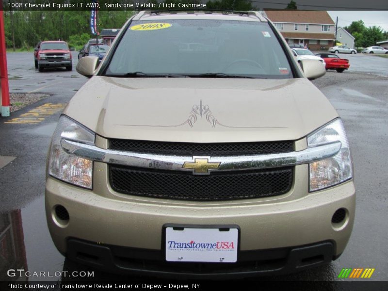 Sandstone Metallic / Light Cashmere 2008 Chevrolet Equinox LT AWD