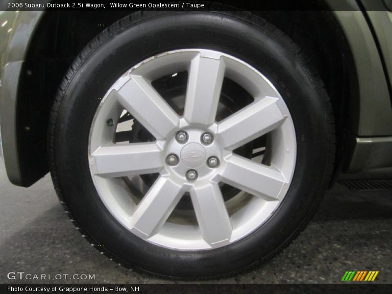 Willow Green Opalescent / Taupe 2006 Subaru Outback 2.5i Wagon