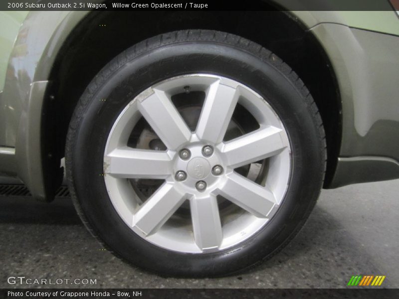 Willow Green Opalescent / Taupe 2006 Subaru Outback 2.5i Wagon