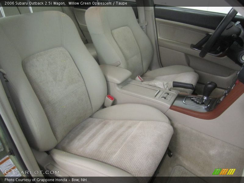 Willow Green Opalescent / Taupe 2006 Subaru Outback 2.5i Wagon