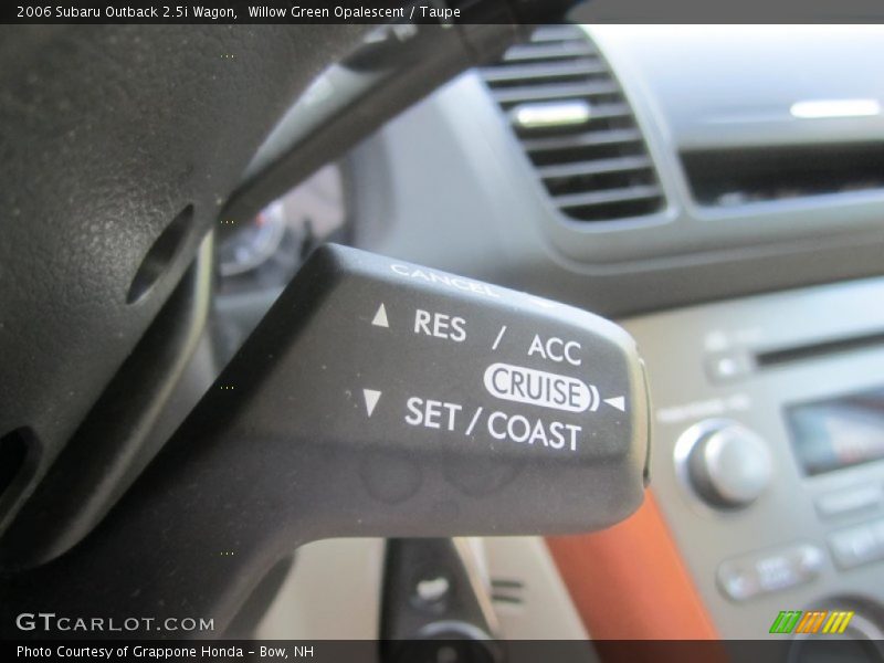 Willow Green Opalescent / Taupe 2006 Subaru Outback 2.5i Wagon