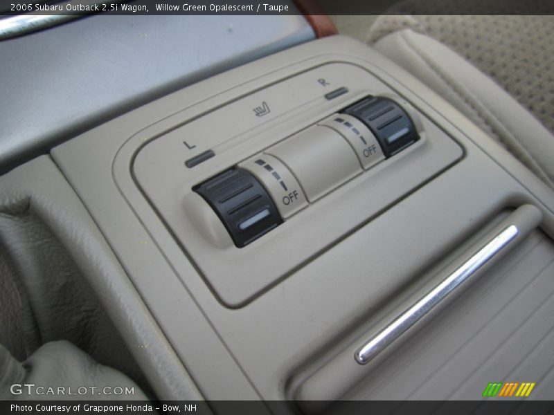 Willow Green Opalescent / Taupe 2006 Subaru Outback 2.5i Wagon
