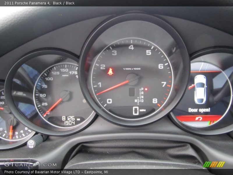  2011 Panamera 4 4 Gauges