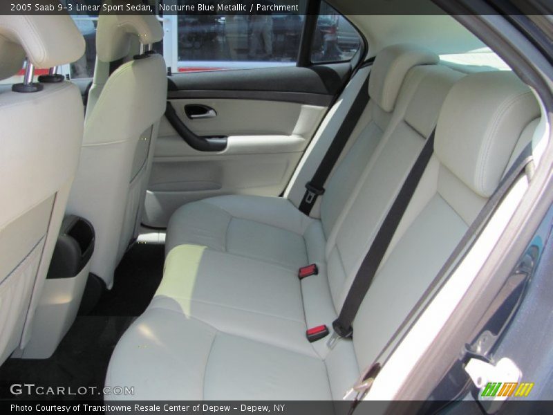 Nocturne Blue Metallic / Parchment 2005 Saab 9-3 Linear Sport Sedan