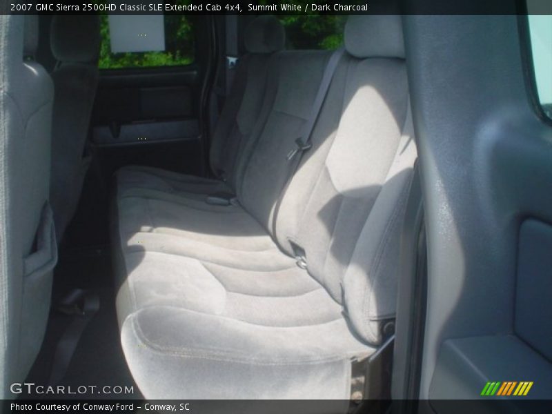 Summit White / Dark Charcoal 2007 GMC Sierra 2500HD Classic SLE Extended Cab 4x4