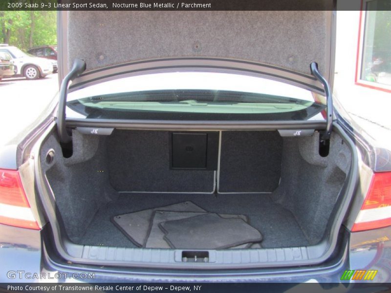 Nocturne Blue Metallic / Parchment 2005 Saab 9-3 Linear Sport Sedan