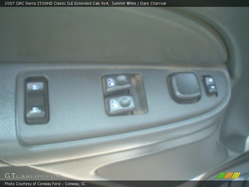 Summit White / Dark Charcoal 2007 GMC Sierra 2500HD Classic SLE Extended Cab 4x4