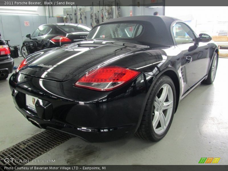 Black / Sand Beige 2011 Porsche Boxster