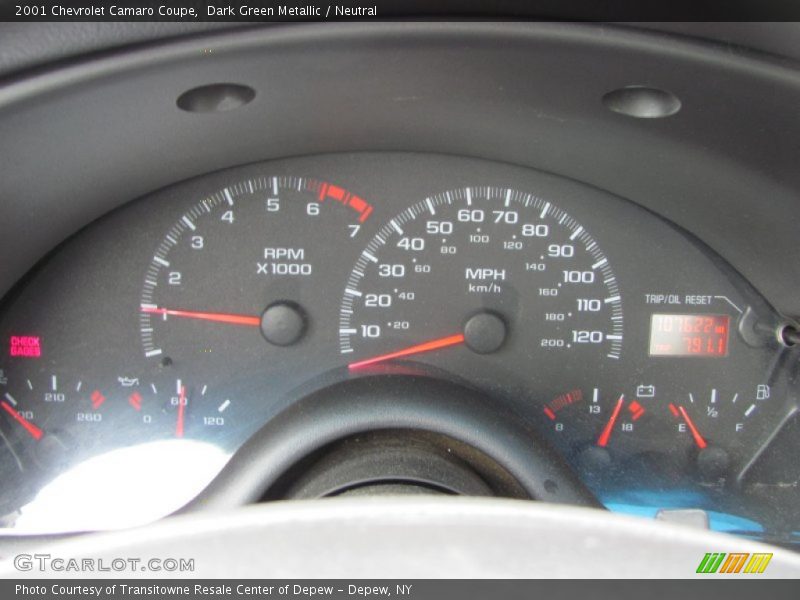  2001 Camaro Coupe Coupe Gauges