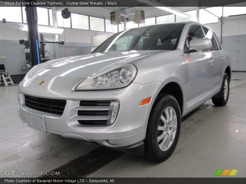 Crystal Silver Metallic / Black 2010 Porsche Cayenne Tiptronic
