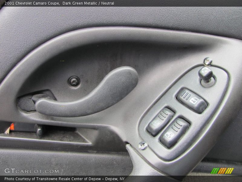 Controls of 2001 Camaro Coupe