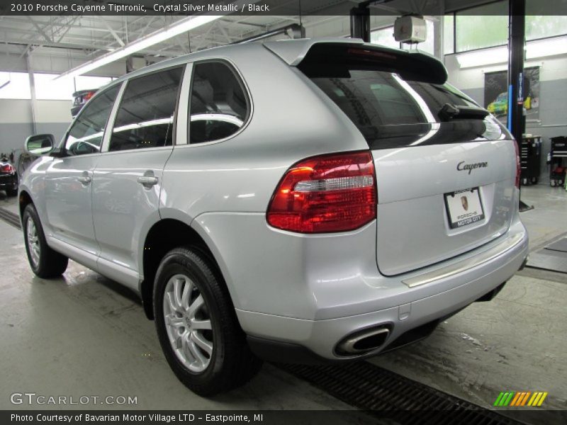 Crystal Silver Metallic / Black 2010 Porsche Cayenne Tiptronic