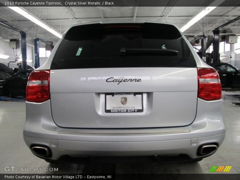 Crystal Silver Metallic / Black 2010 Porsche Cayenne Tiptronic