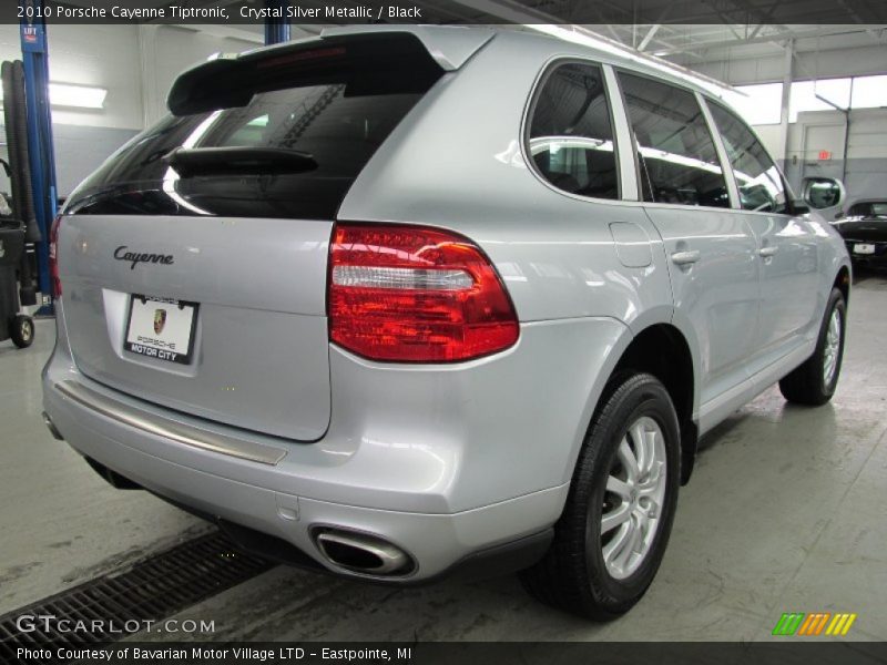 Crystal Silver Metallic / Black 2010 Porsche Cayenne Tiptronic