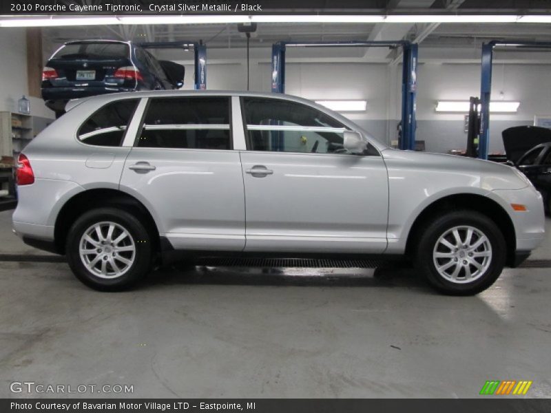 Crystal Silver Metallic / Black 2010 Porsche Cayenne Tiptronic