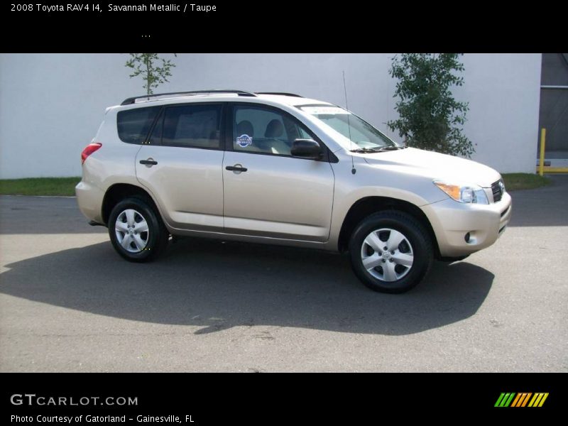 Savannah Metallic / Taupe 2008 Toyota RAV4 I4