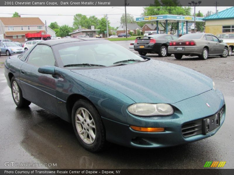  2001 Camaro Coupe Dark Green Metallic