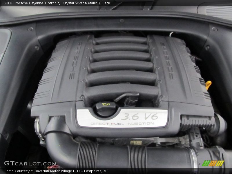 Crystal Silver Metallic / Black 2010 Porsche Cayenne Tiptronic