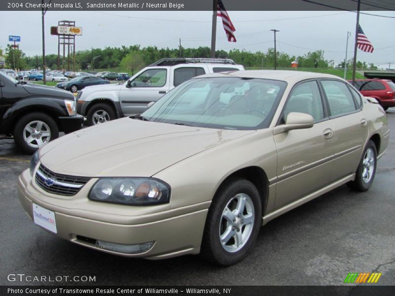 Sandstone Metallic / Neutral Beige 2004 Chevrolet Impala LS