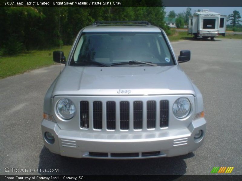 Bright Silver Metallic / Pastel Slate Gray 2007 Jeep Patriot Limited