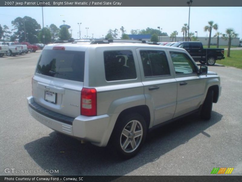 Bright Silver Metallic / Pastel Slate Gray 2007 Jeep Patriot Limited