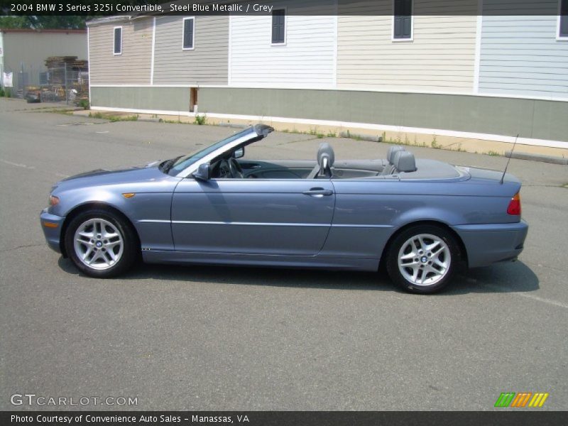  2004 3 Series 325i Convertible Steel Blue Metallic