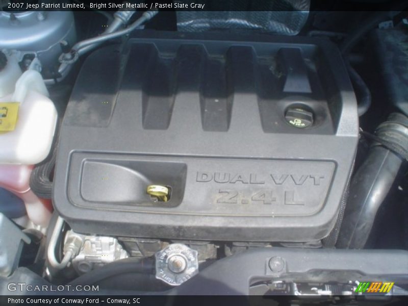 Bright Silver Metallic / Pastel Slate Gray 2007 Jeep Patriot Limited