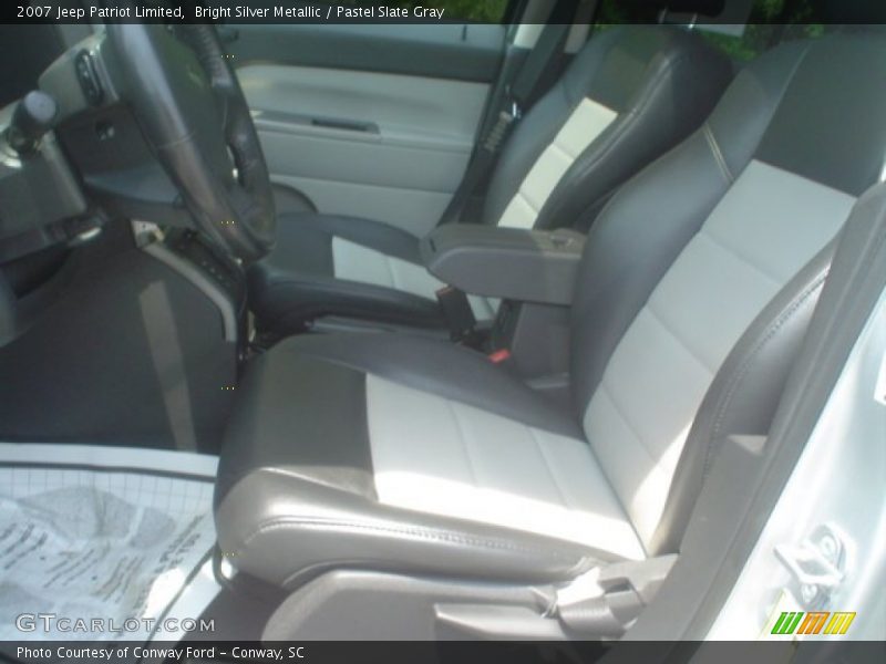 Bright Silver Metallic / Pastel Slate Gray 2007 Jeep Patriot Limited