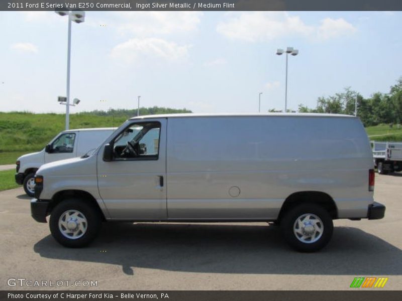 Ingot Silver Metallic / Medium Flint 2011 Ford E Series Van E250 Commercial