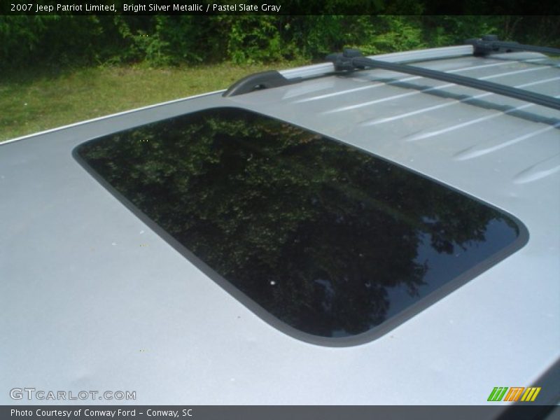 Bright Silver Metallic / Pastel Slate Gray 2007 Jeep Patriot Limited