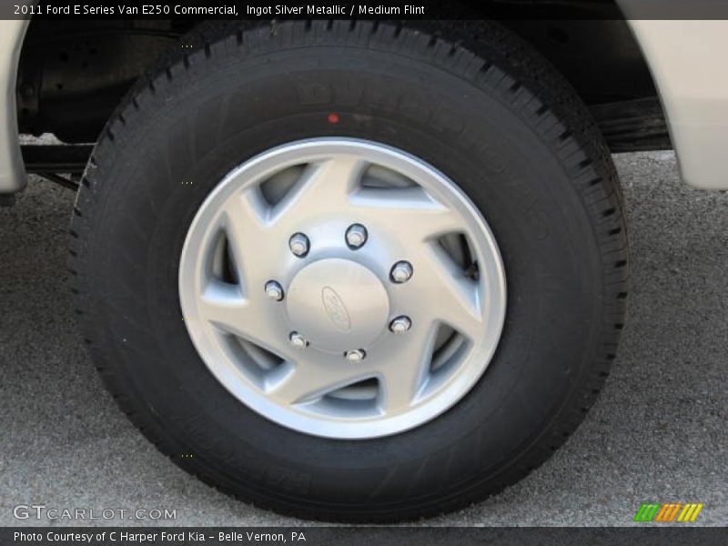 Ingot Silver Metallic / Medium Flint 2011 Ford E Series Van E250 Commercial