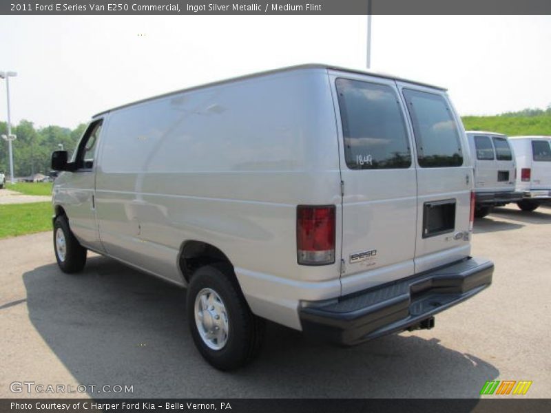 Ingot Silver Metallic / Medium Flint 2011 Ford E Series Van E250 Commercial