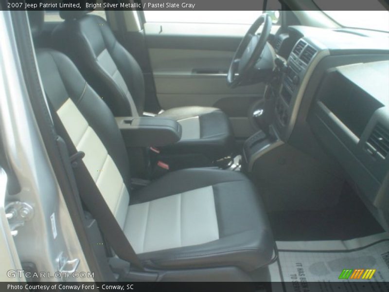 Bright Silver Metallic / Pastel Slate Gray 2007 Jeep Patriot Limited