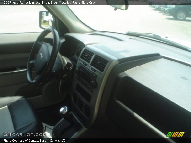 Bright Silver Metallic / Pastel Slate Gray 2007 Jeep Patriot Limited